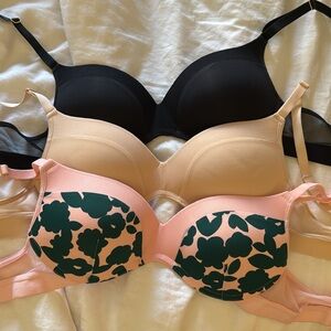 Lively No-Wire Push Up Bras (3)